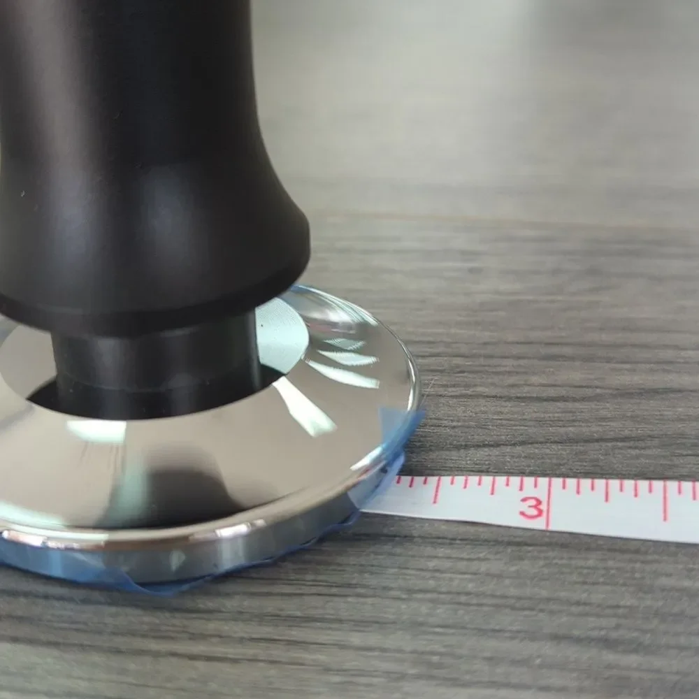 Black and Silver Coffee Tamper